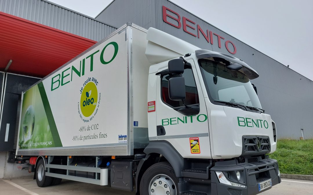 Les premiers véhicules verts chez BENITO